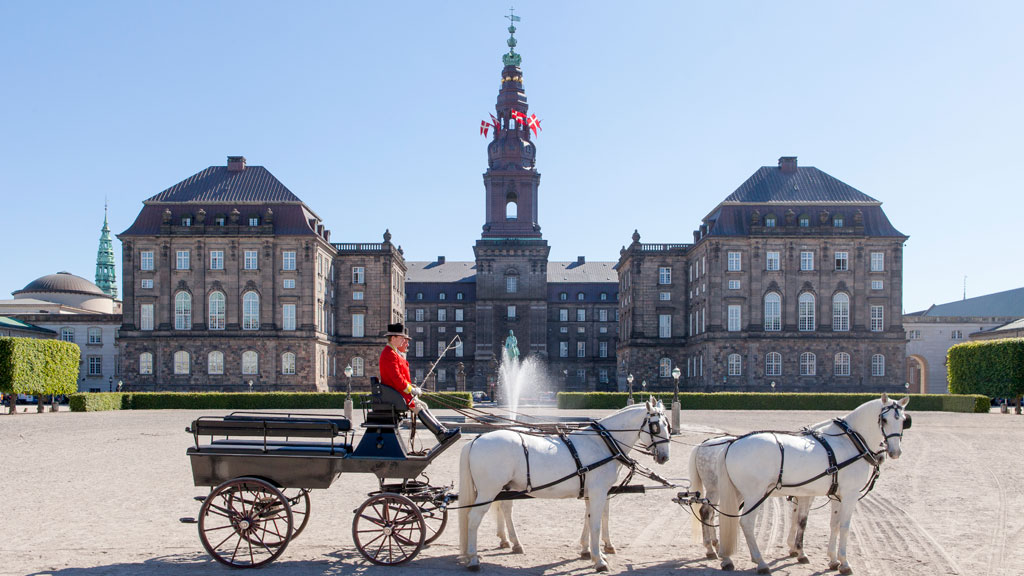 Christiansborg Palace in Denmark 