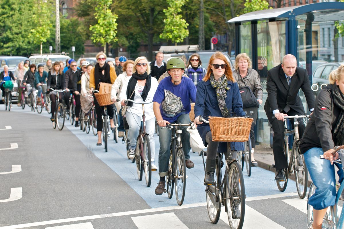 Danish bicycling