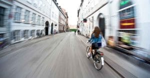 Cycling in Copenhagen