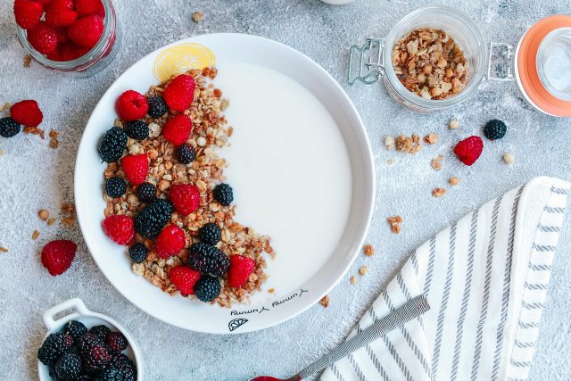 oats with fruits