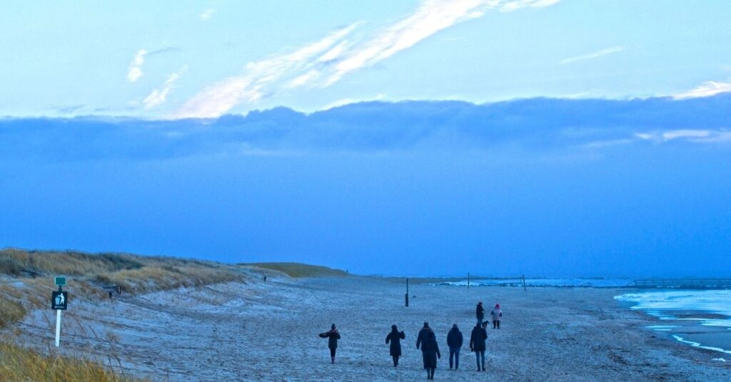 Blåvand Beach in Denmark