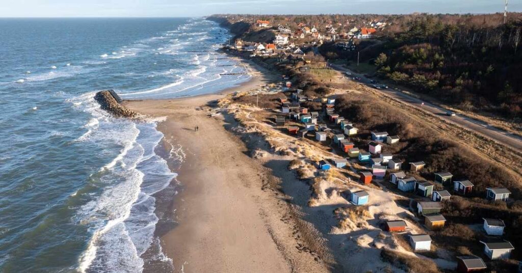 Tisvildeleje Beach in Denmark