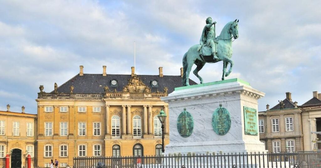 Amalienborg home of the Danish monarchy