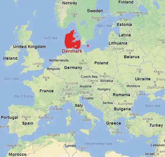 Where Is Denmark on the Map? Denmark Map on the World Map Denmark on the map of Europe