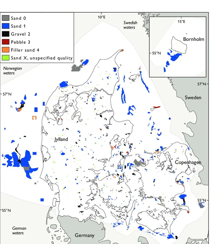 Where Is Denmark on the Map? Denmark Map on the World Map Map of natural resources in Denmark