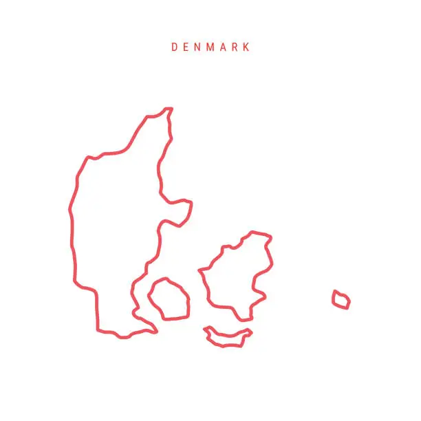Where Is Denmark on the Map? Denmark Map on the World Map Outline map of Denmark