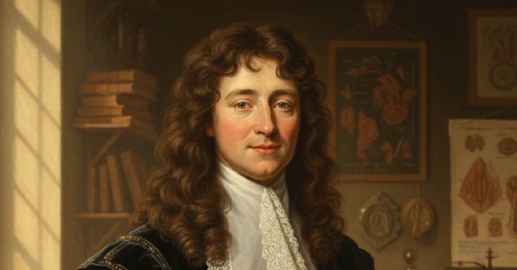 Nicolas Steno smiling.