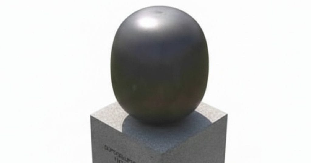 A Piet Hein sculpture - superegg.