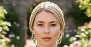Birgitte Hjort Sorensen close up.