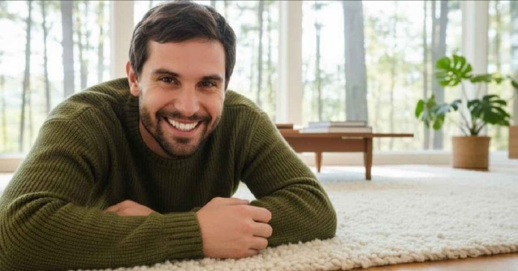 Christian Tafdrup smiling.