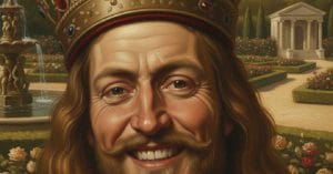 Eric IV Ploughpenny smiling.