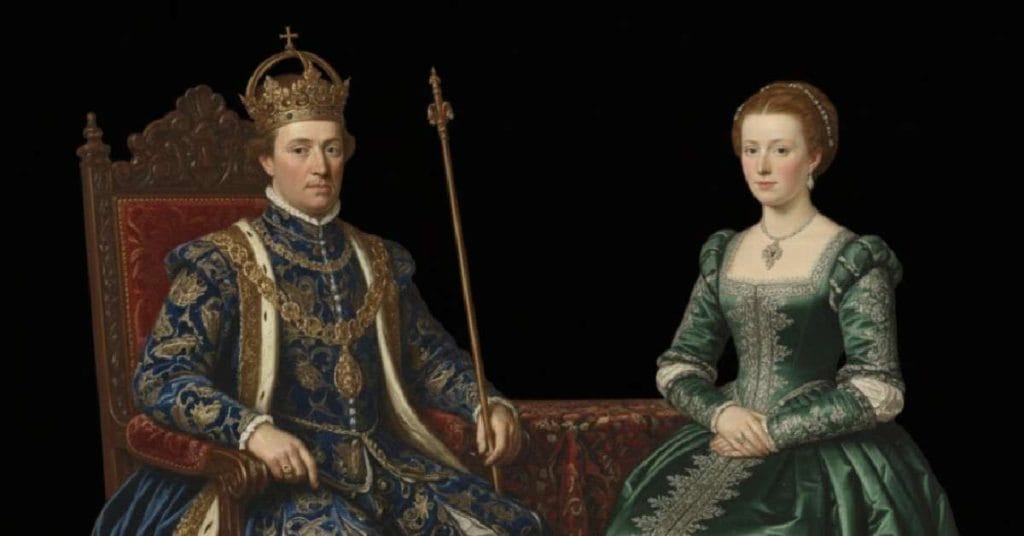 Frederick I and his wife, Anna of Brandenburg.