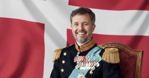 Frederik X smiling.