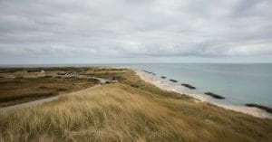 Grenen shore during the day.