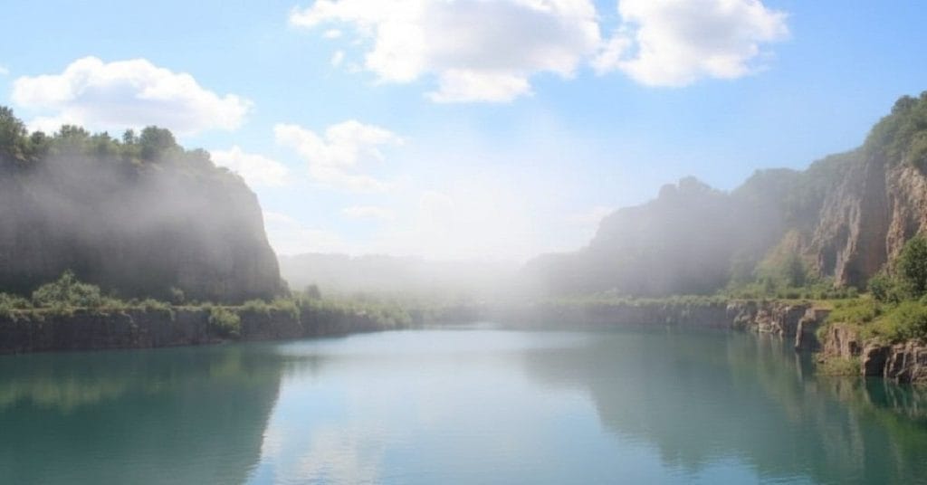 Hammerknuden on a misty day.