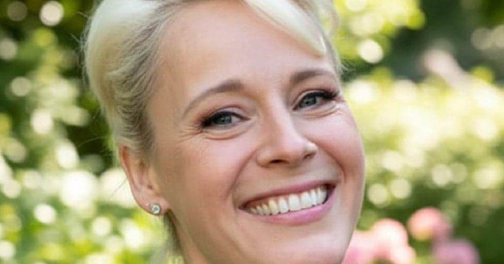 Younger Iben Hjejle close up.