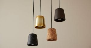 The Ambient Material Pendant by Nørgaard & Kechayas