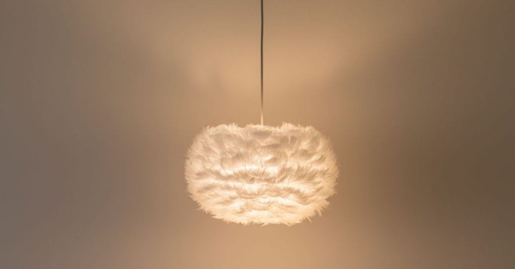 The Beloved Eos Feather Lamp by Søren Ravn Christensen