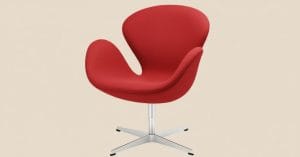 The Celebrated Swan Chair by Arne Jacobsen