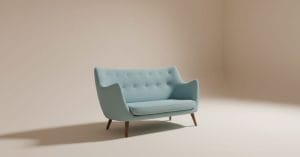 The Charming Poet Sofa by Finn Juhl