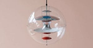 The Colorful Globe Lamp by Verner Panton