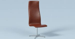 The Distinguished Oxford Chair by Arne Jacobsen