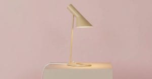 The Elegant AJ Table Lamp by Arne Jacobsen