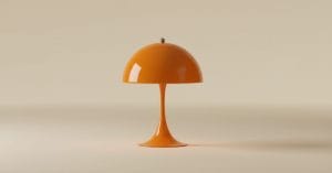 The Futuristic Panthella Lamp by Verner Panton