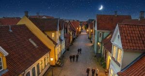 A street in AEro.