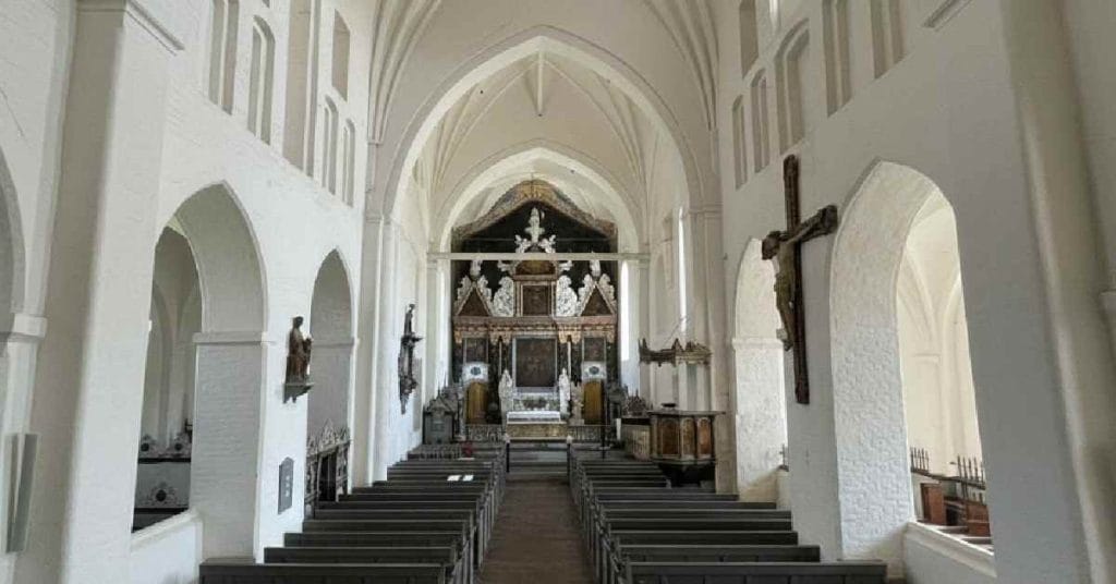 Borglum Abbey interior.