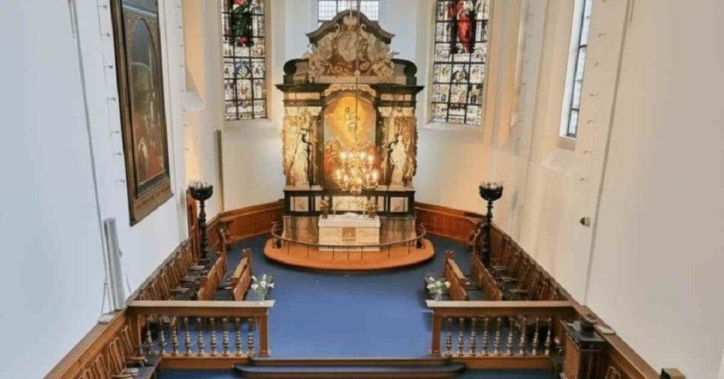 Holy Ghost Church: Built in 1296 in Copenhagen Holy Ghost Church: Built in 1296 in Copenhagen