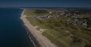 Wide view of Klitmoller.