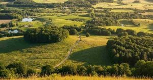 Kongernes Nordsjaelland National Park during the day.