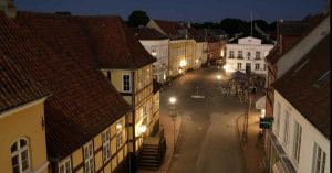 Langeland at night.