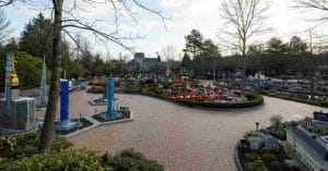 Legoland Billund during the day.