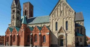 Ribe Cathedral exterior.