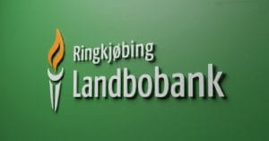 Ringkjobing Landbobank A/S logo.