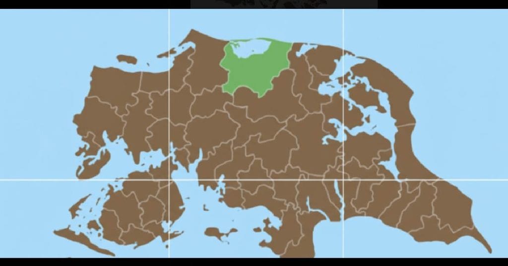 Location of Ringkobing.