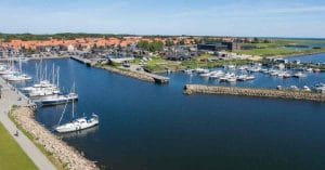 Ringkobing harbor.