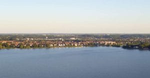 Silkeborg from afar.