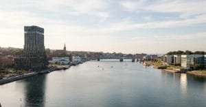 Sonderborg waterside.