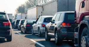 hillerød morning traffic jam