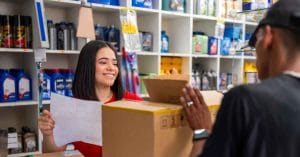 Danish package shops overrun