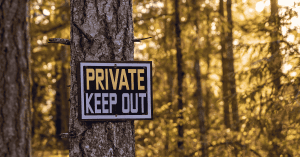 Denmarks Nature Blocked by Thousands of Illegal Signs