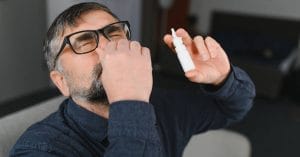 Nasal spray Flu Influenza Sick