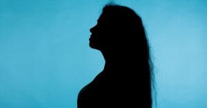 Woman silhouette