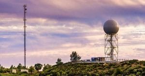 military radar test site