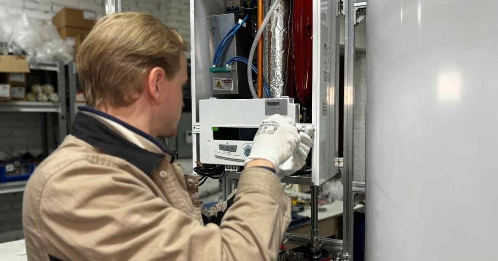 gas boiler central heating