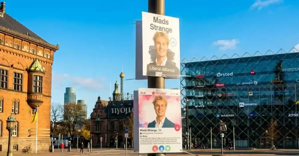 mads strange tinder election poster