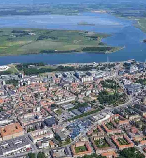 Aalborg from above.